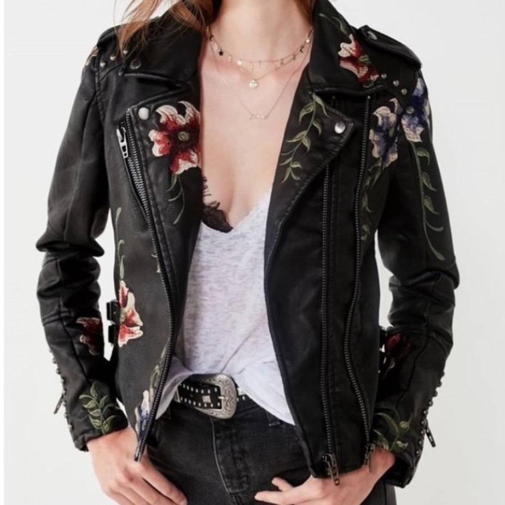 NWT BLANK NYC AS YOU WISH LEATHER JACKET